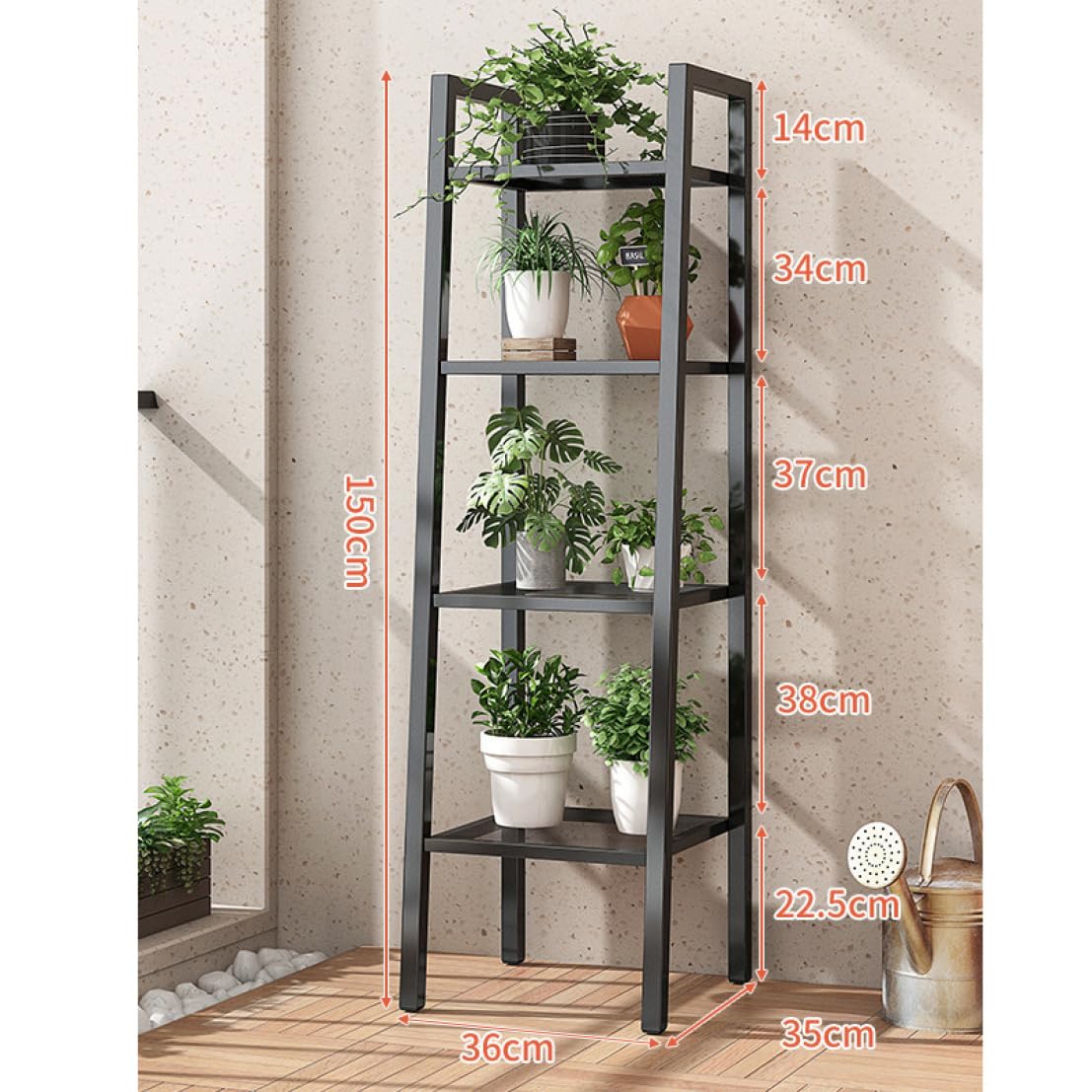 Amazon.co.jp: ガーデンラック プランタースタンド 2段/3段